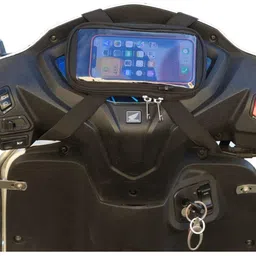 disu enterprises Disu Mobile Holder Pouch Bag for Scooty Activa Jupiter Ola All Scooter 7 Inch Bike Mobile Holder image 2