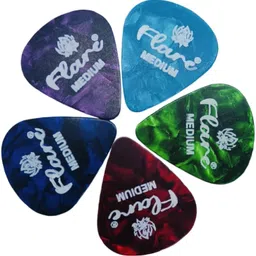 mash musical 2 in 1 Guitar Capo and Tuner with 5 Guitar Picks Spring Guitar Capo image 3