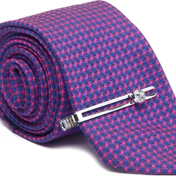 LOUIS STITCH Silk Cufflink & Tie Pin Set image 3