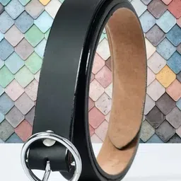 kiaaz Women Black Artificial Leather Belt-picture-11