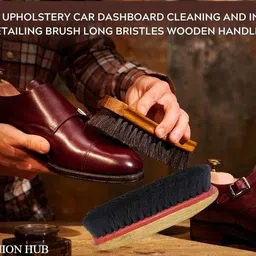 HIMMU'S FASHION HUB Premium Unisex Shoe brush for Shoes, Jackets, Boot Cleaner, Soft Brush image 5