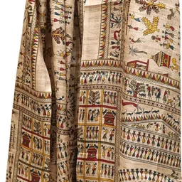 praaj Pure Silk Printed Multicolor Women Dupatta-picture-11