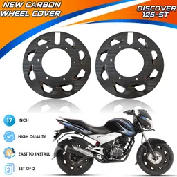 otoroys 17 Inch 2pcs ABS Plastic PRO Disc Bike Wheel Cover For BAJAJ DISCOVER-125 ST Bike Fairing Kit-picture-13