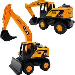 sr toys Excavator Construction Vehicle truck toys for kids (pack-1,Multicolor)-picture-13