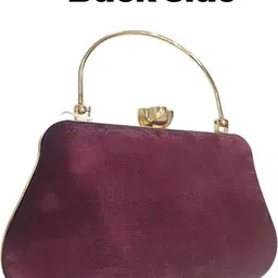 fantastiqo Casual, Party Maroon Clutch image 2