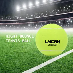 lycan cricket tennis ball green high bounce Cricket Tennis Ball image 2