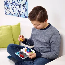 countrylink IQ XOXO Puzzle 3D Brain Teaser Smart Travel Game with 120 Challenges for Kids image 2