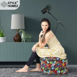 txor Large Pouffe Bean Bag Cover (Without Beans) image 3