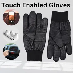 nv collection Unisex Touch Sensitive Gloves for Cold Weather Riding Gloves image 3