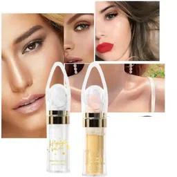 blust&famme Smudgeproof Golden,silver stick highlighter pack of 2 Highlighter image 1