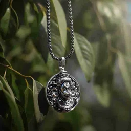 aarav fashion Black Silver, Silver Alloy, Stainless Steel image 3