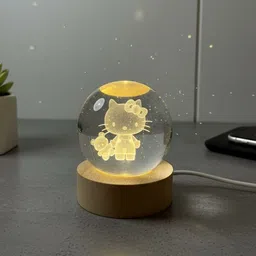 aipom 3D Kitty Character LED Lamp Table Lamp-picture-14