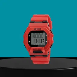 skiviei Digital Watch Ultra Orange Edition with Bright LED Display Digital Watch - For Boys & Girls F-TM665_LCTH-TM631 image 2