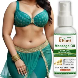 dr.khunt Chest body toner oil and Advance Massage Oil for Women help in skin toning 12-picture-23