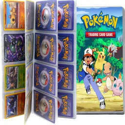 craveon Empty Card Binder for Poke-Moon, 4 Pocket and 26 P Premium Cards) image 1