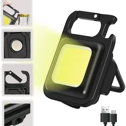 cce Small Flashlights Mini Keychain, Rechargeable 3 Modes Portable Pocket Light LED LED Lantern image 4