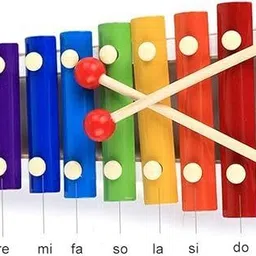 gft 8 Scale Xylophone Percussion Instrument Hand Knock Piano Children Musical 74 Xylophone image 2