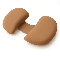 Polyester Fibre Pregnancy Pillow Pack of 1 Solid Multi-Purpose And Waist and Belly Support-image-0