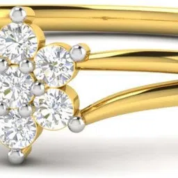 avsar Sadhana 18kt Diamond Yellow Gold ring image 3