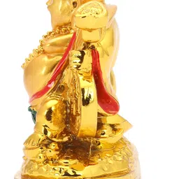nxtmall Laughing Buddha Resin Statue Decorative Showpiece - 6 cm image 4