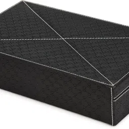 alika Royal Black Watch Case, Watch Organiser for Men`s and Women`s B A Watch Box image 3