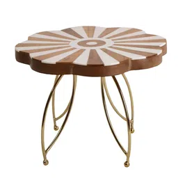 maison modern Gold Cake Bloom Decorative Cake Stand image 2