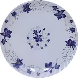 feast ROUND SMART MODEL NO-(505) 10 INCH FULL DINNER PLATE SET 6 PCS OF MELAMINE Dinner Plate image 2