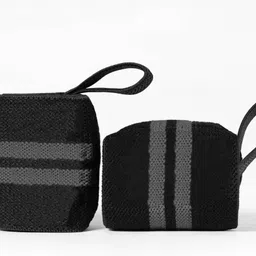 true indian 20 L Gym Duffel Bag - Gym Bag Combo for Men - Black, Black, Red image 3