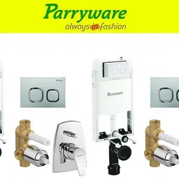 parryware Half Frame Concealed Cistern, with divater body upper edge set of 2 pic 146 Dual Flush Tank-picture-32