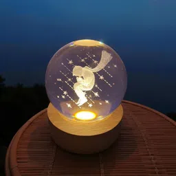 aipom 3D Engraved Star Prince Lamp Table Lamp-picture-12