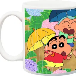 Shinchan and Friends Friendship Bond Gift for Kids or Friend Ceramic Coffee Mug-image-94
