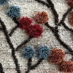 shiv shakti das exports 60 cm X 90 Cotton Carpet image 2