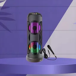 GUGGU DJ Box 30W Bluetooth Home Audio Speaker & FM Radio with Mic ,USB Pen DriveOW124 30 W Bluetooth Party Speaker image 1