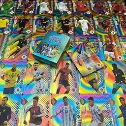 World Football Soccer Star 55 Rainbow Cards, Soccer Trading Card Game-image-7
