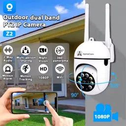 ApnaCam 2MP HD WiFi Wireless Camera Night Vision 360°Live View Alarm TwoWay Audio Security Camera image 2