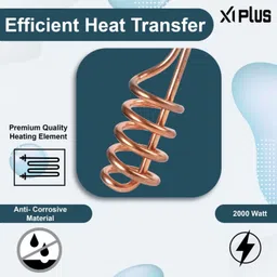 zlymo Water Heater VAIB-221-004 Water Proof Water Heater Rod-IR258 2000 W Shock Proof Immersion Heater Rod image 3