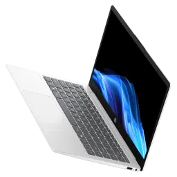 HP OmniBook 3 14-ha0000AU AMD Ryzen AI 5 Thin & Light Laptop (16GB, 512GB SSD, Windows 11 Home, 14 inch Full HD Display, Glacier Silver, 1.47 KG) image 5