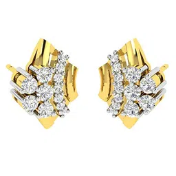 avsar Real Gold Pranjal Earring AVE354YB image 1