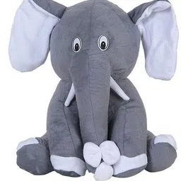 mhk Yellow Unicon & Grey Elephant Soft Stuffed Toy - 30 cm - 18 cm - 18 cm image 2