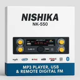 ots world Stereo Class-D Amplifier Bluetooth/FM/Car/Auto 110 W AV Power Amplifier image 4