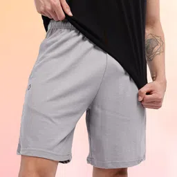 hrx by hrithik roshan Solid Men Grey Sports Shorts-picture-41