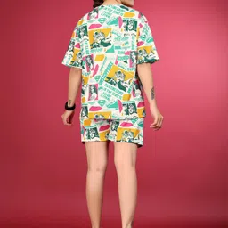 jk creation Printed Women Track Suit image 2