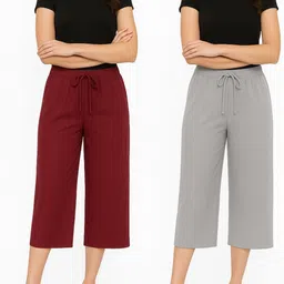 brand flex Women Multicolor Capri-picture-30