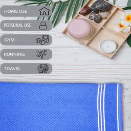 athom living Multicolor Cotton Solid 500 GSM Bath Towels (4Pcs) image 4