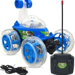sno Rechargeable Remote Control Twisting Stunt Car with 360 Degrees Rotation N4-picture-11