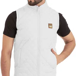 elanhood Men Solid Quilted Jacket image 1