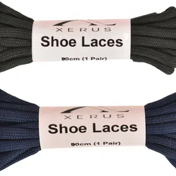 XERUS Shoe Lace Round Black Navy Blue For Boot Sport Hiking Shoes Shoe Lace-picture-22