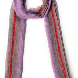 villa trends Self Design Viscose Women Multicolor Scarf-picture-28