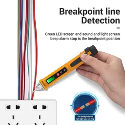 balrama Non-Contact Dual Voltage Tester Adjustable Sensitivity 12-1000V/48V-1000V AC Vol Digital Multimeter image 5