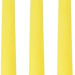 chiklit enterprise Pack of 3 Pcs 9 Inch 14mm PREMIUM Yellow Taper Candles, Yellow Spell Candles, Yellow Stick Candles, Yellow Household Candles, 100% Guaranteed Taper Shape Candles (Pack of 3 Pcs) (9 Inch,14mm) (Yellow Colour) Candle-picture-21